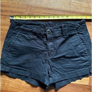 American Eagle outfitters super stretch Chino shorts, black size 10